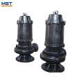 no clogging 250mm discharge  large flow  cast iron submersible waste water pump